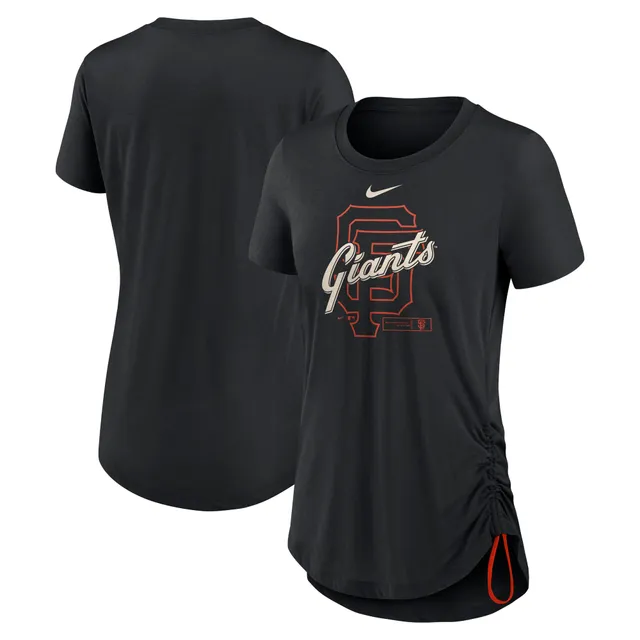 Lids San Francisco Giants Nike Women's Next Up Tri-Blend Raglan 3