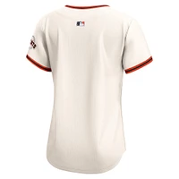 Maillot Nike crème San Francisco Giants Domicile Limité pour Femme