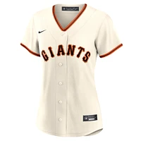 Women's Nike Cream San Francisco Giants Home Replica Team