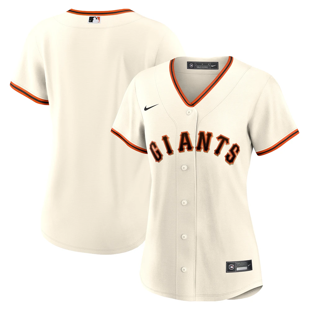 Women's Nike Cream San Francisco Giants Home Replica Team