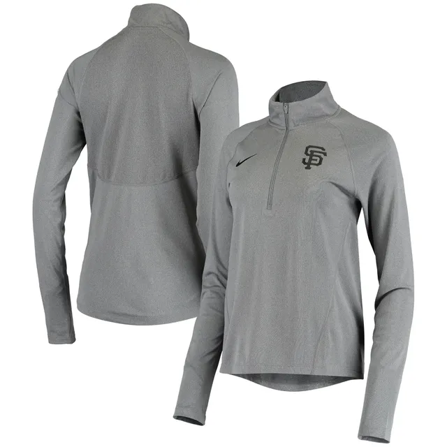 Nike Dri-Fit NFL Team Apparel Raiders Lightweight 1/4 Zip Pullover Top  Women 2XL