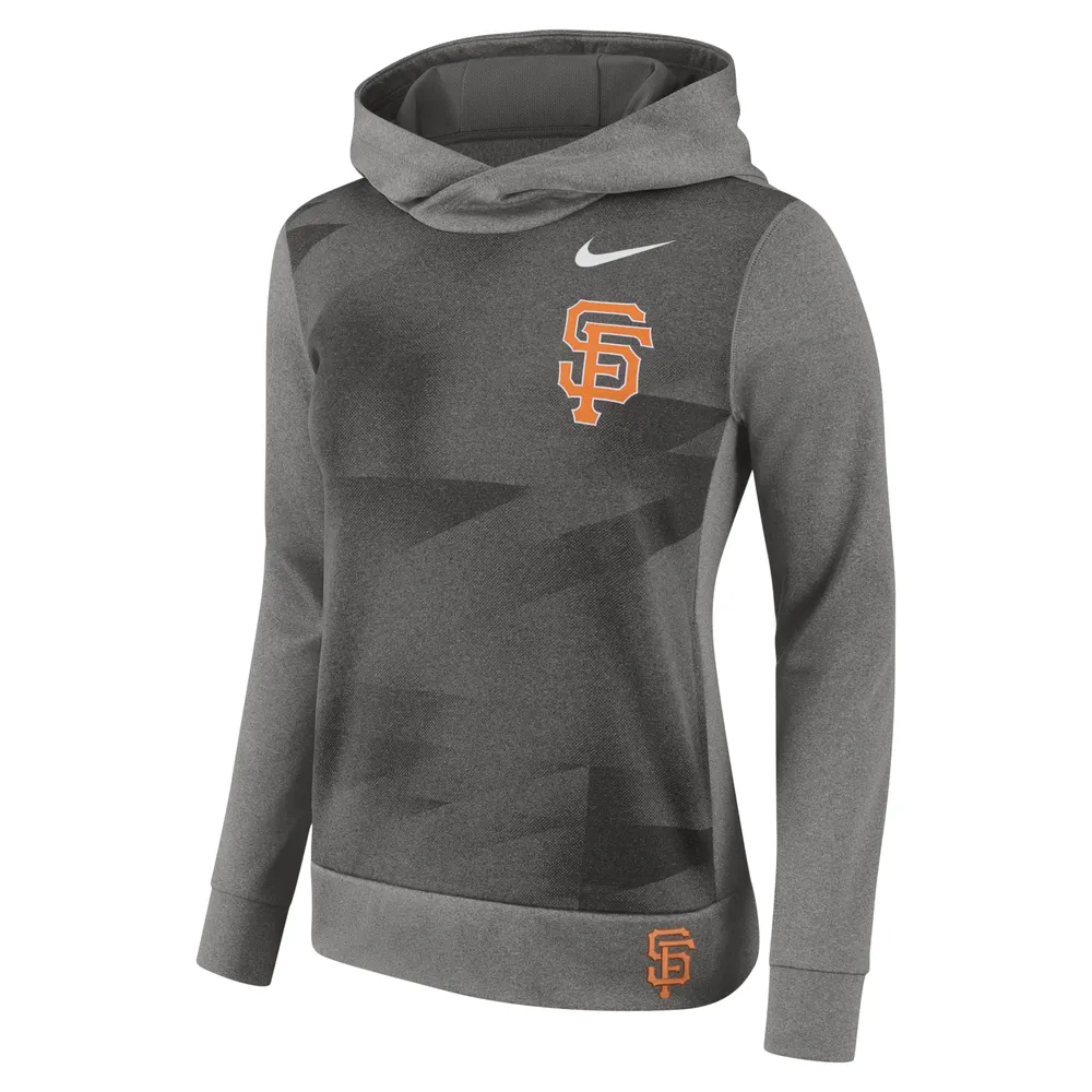 San Francisco Giants Nike Therma Pullover Hoodie - Black