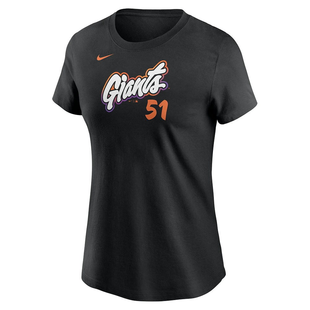 Women's Nike Jung Hoo Lee Anthracite San Francisco Giants 2025 City Connect Fuse Name & Number T-Shirt