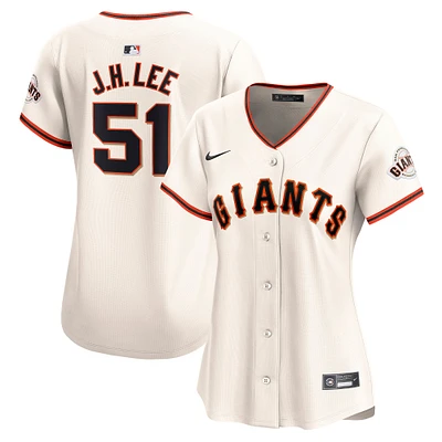 Maillot de joueur Nike Jung Hoo Lee Cream San Francisco Giants Home Limited pour femme