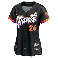 Women's Nike Matt Chapman Anthracite San Francisco Giants 2025 City Connect Limited Jersey