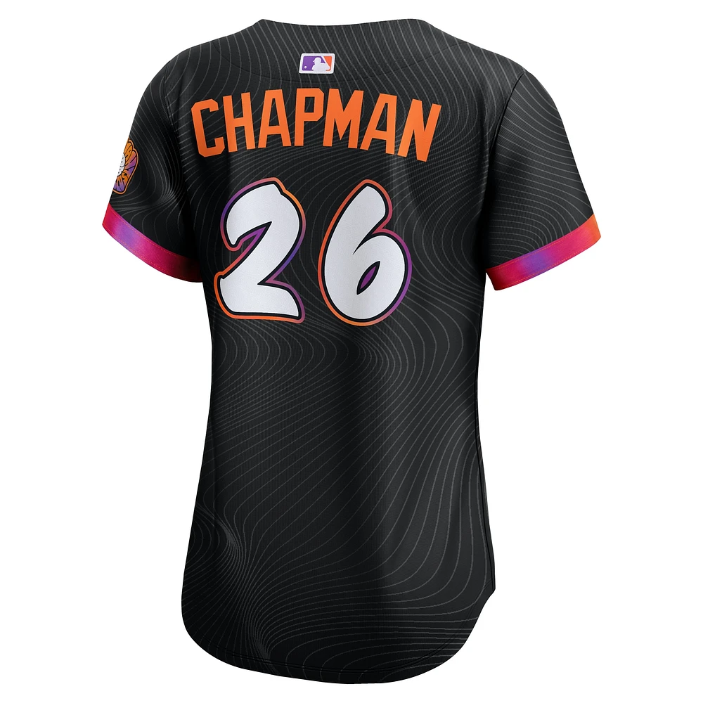 Women's Nike Matt Chapman Anthracite San Francisco Giants 2025 City Connect Limited Jersey