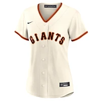 Maillot de joueur réplique à domicile des Giants San Francisco Nike Mike Yastrzemski crème pour femme