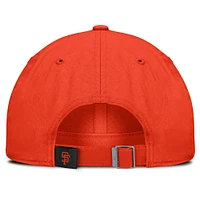 Casquette ajustable Nike Orange San Francisco Giants Cooperstown Club Script pour femme