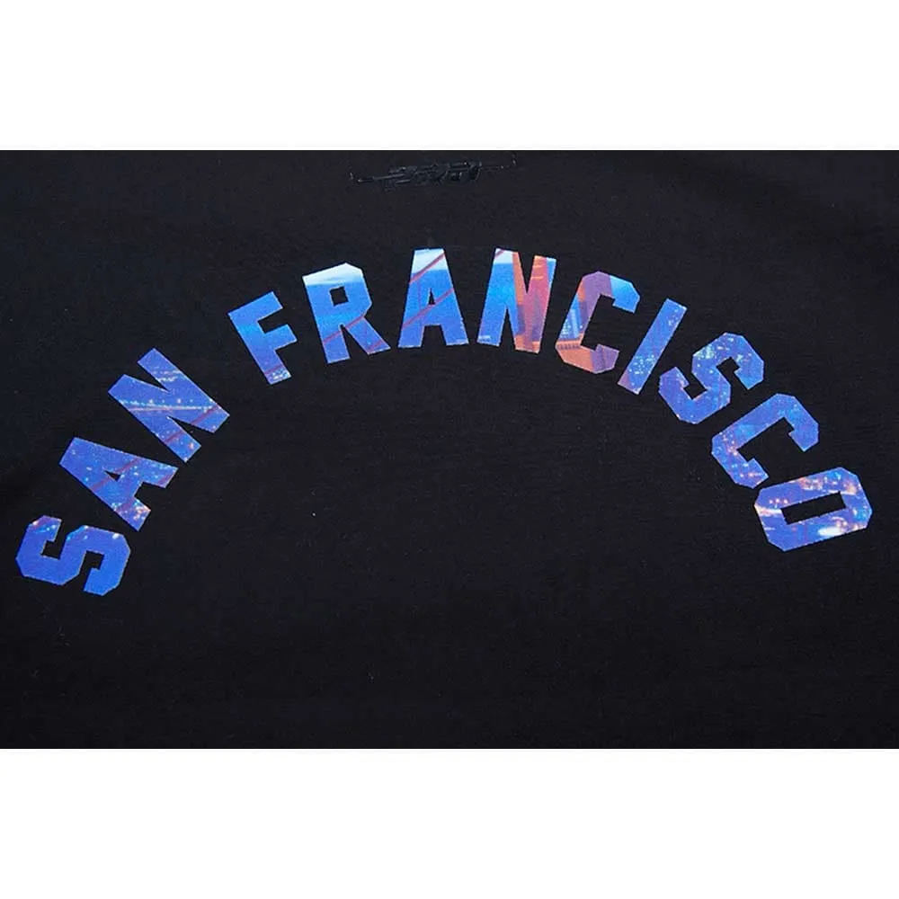 T-shirt boxy Pro Standard San Francisco Giants Cityscape noir pour femme