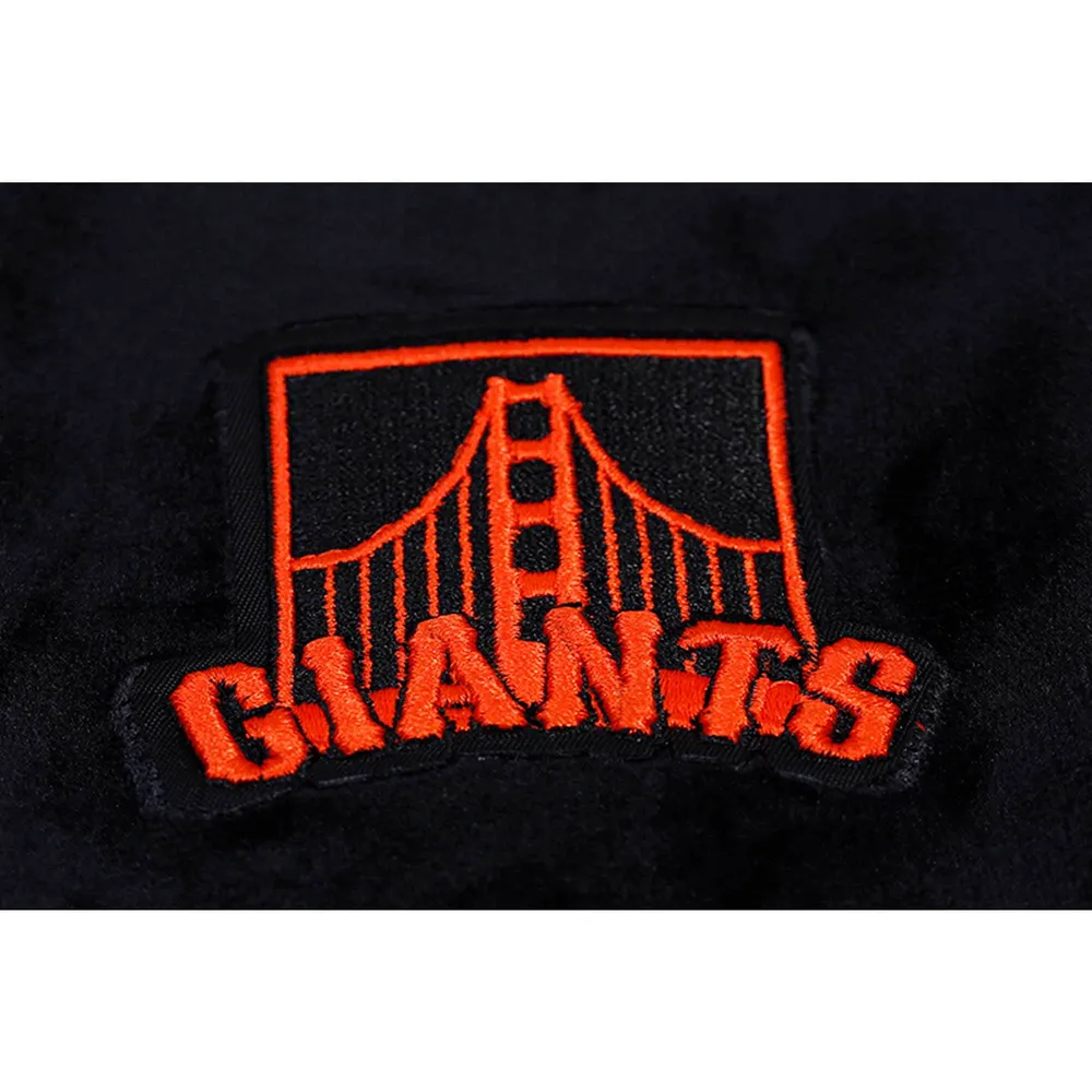 Nike San Francisco Giants Full Zip Classic Hoodie in Black