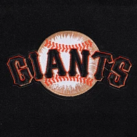 Women's Pro Standard  Black San Francisco Giants Game Day Classics Wool Varsity Jacket