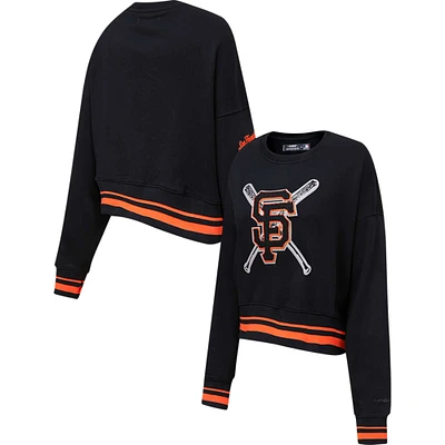 Sweat-shirt à enfiler Pro Standard San Francisco Giants Mash Up pour femme, noir