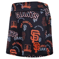 Women's Pro Standard Black San Francisco Giants Toss Logo Lux Skort