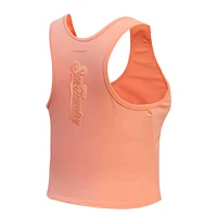 Women's Pro Standard Pink San Francisco Giants Neutral Fitted Racerback Tank Top