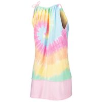 Women's Refried Apparel White San Francisco Giants Tie-Dye Tank Dress