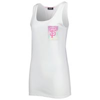 Women's Refried Apparel White San Francisco Giants Tie-Dye Tank Top