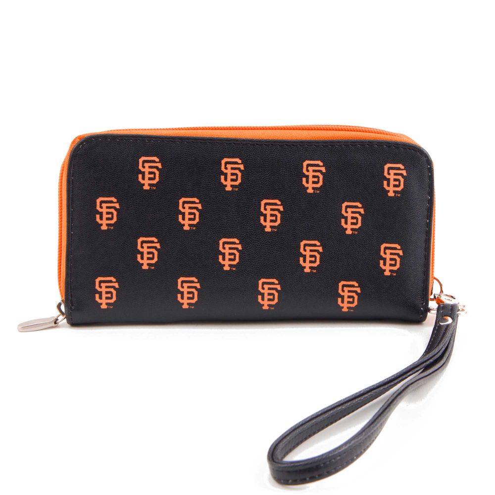 Women's San Francisco Giants Zip-Around Wristlet Wallet