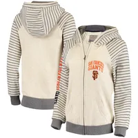 Lids San Francisco Giants Antigua Women's Logo Fortune Quarter-Zip Pullover  Jacket