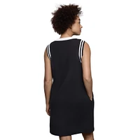 Robe à col en V pour femme Starter noire des Giants de San Francisco Fast Track