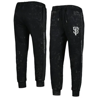 Pantalon de jogging en marbre des Giants San Francisco pour femme The Wild Collective noir