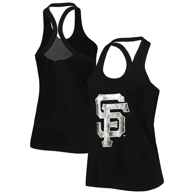 Lids San Diego Padres The Wild Collective Women's Cropped T-Shirt - Black