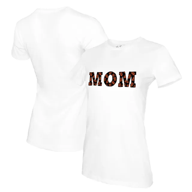 San Francisco Giants Tiny Turnip Women's Babes 3/4-Sleeve Raglan T-Shirt -  White/Black