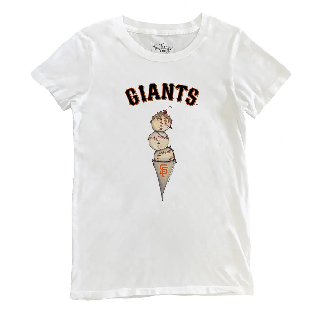 Lids San Francisco Giants Tiny Turnip Women's Logo Mom T-Shirt