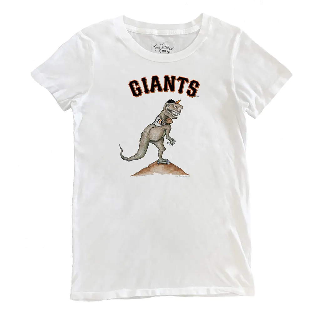 Lids San Francisco Giants Tiny Turnip Youth TT Rex T-Shirt - White