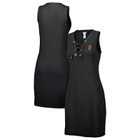 Robe de spa à lacets Tommy Bahama pour femme, noire, San Francisco Giants Island Cays