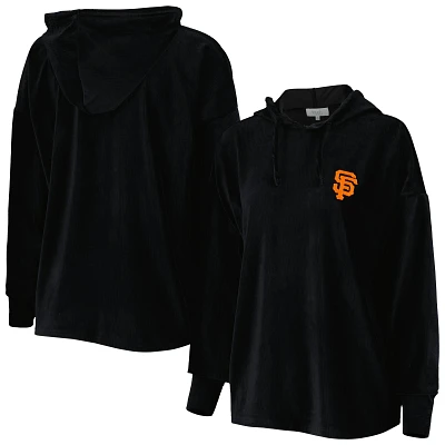 San Francisco Giants Touch Women's End Line Pullover Hoodie - Black