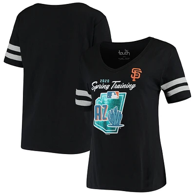 T-shirt Touch by Alyssa Milano des Giants de San Francisco pour femme, noir