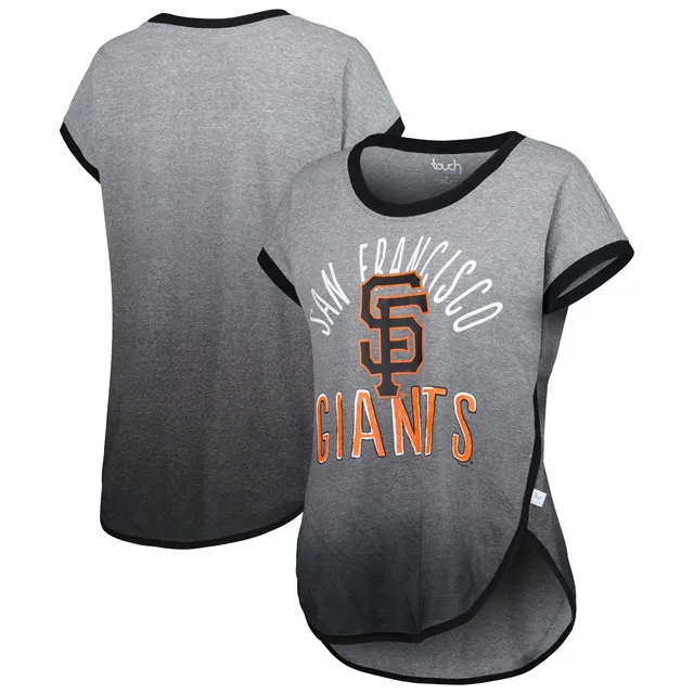 Women's San Francisco Giants Touch Black/White Setter T-Shirt