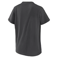 T-shirt boyfriend couleur anthracite pour femme WEAR by Erin Andrews des Giants de San Francisco