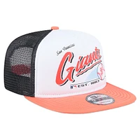 Youth New Era  White San Francisco Giants Retro 9FIFTY Snapback Hat