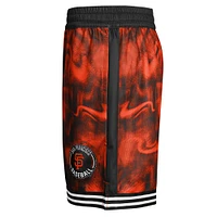 Youth Black/Orange San Francisco Giants Outfielder Shorts