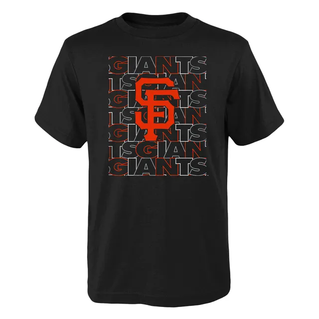 Lids San Francisco Giants Stitches Youth Snow T-Shirt - Heathered