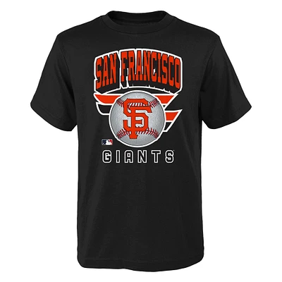 Youth Black San Francisco Giants Ninety Seven T-Shirt