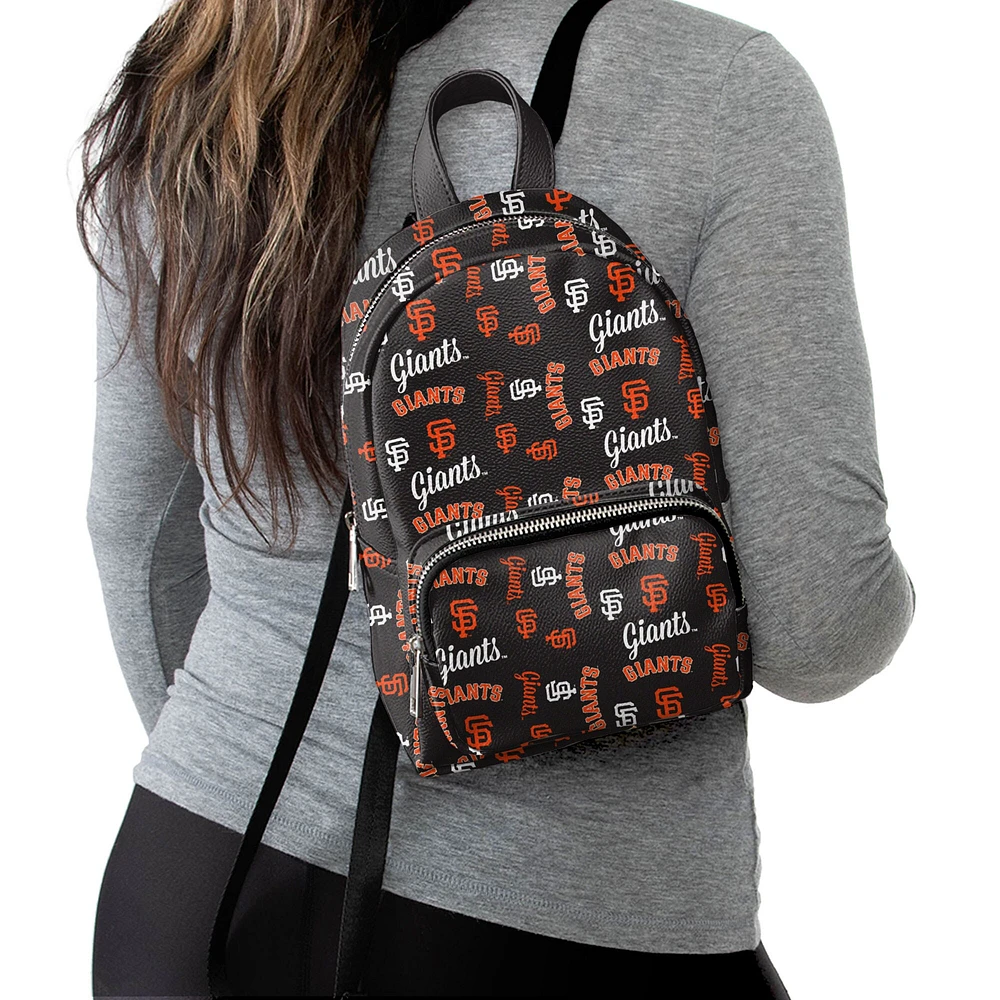 Jeune FOCO Noir San Francisco Giants Repeat Brooklyn Mini sac à dos