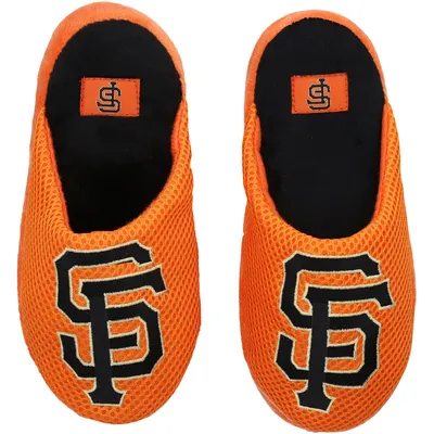 San Francisco Giants FOCO Youth Big Logo Colorblock Mesh Slippers