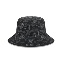 Youth New Era  Black San Francisco Giants 2025 Spring Training All Over Print Bucket Hat