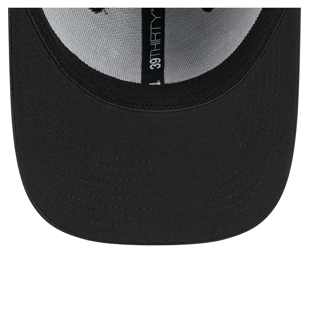 Youth New Era Black San Francisco Giants Camo 39THIRTY Flex-Fit Hat