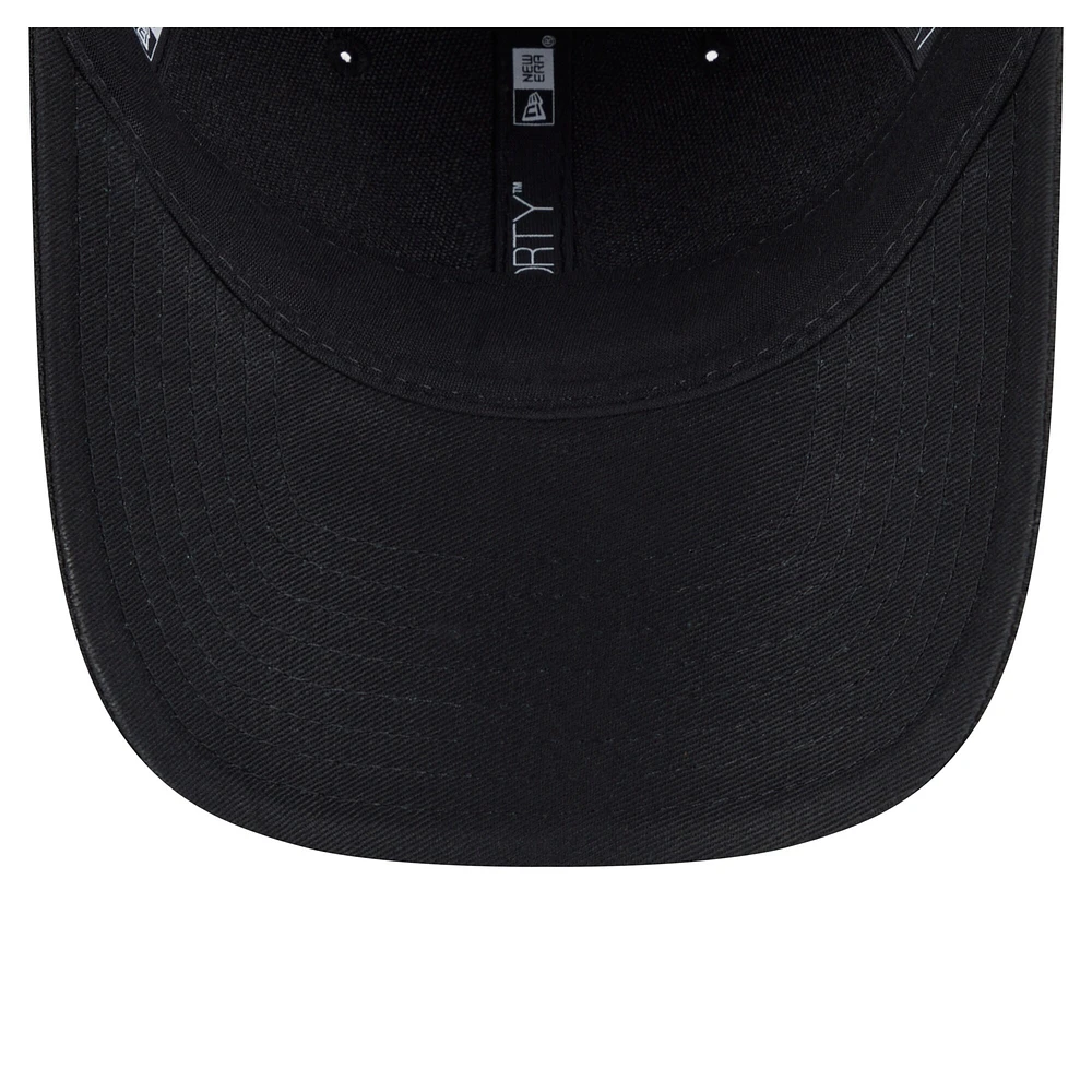 Youth New Era  Black San Francisco Giants  Player Replica 9FORTY Adjustable Hat