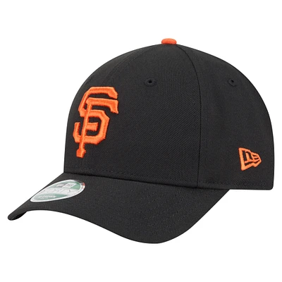Youth New Era  Black San Francisco Giants  Player Replica 9FORTY Adjustable Hat