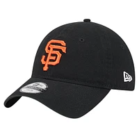 Casquette ajustable 9TWENTY noire pour jeunes des Giants de San Francisco New Era