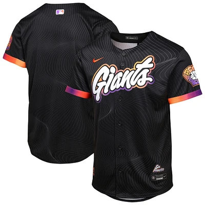 Maillot Nike City Connect Limited Anthracite des Giants de San Francisco 2025 pour jeunes