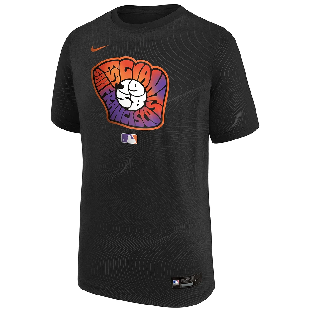 Youth Nike  Black San Francisco Giants 2025 City Connect Legend T-Shirt