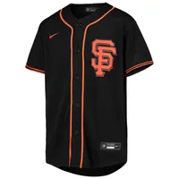 Youth Nike Brandon Crawford Black San Francisco Giants Alternate Replica  Player Jersey