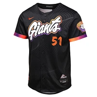 Maillot Nike Jung Hoo Lee Anthracite pour jeune joueur des Giants de San Francisco 2025 City Connect Limited