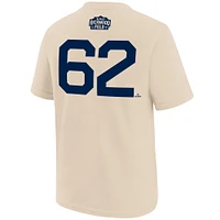 Youth Nike Logan Webb Cream San Francisco Giants 2024 Rickwood Classic Name & Number T-Shirt