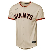 Youth Nike Mike Yastrzemski Cream San Francisco Giants Home Replica Player Jersey
